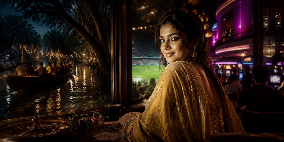 A player joining a rewards tournament on a casino app against a Sundarbans backdrop